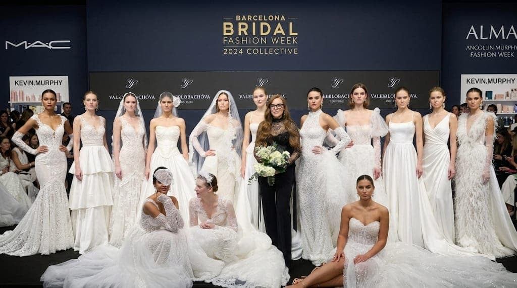 Yuliia Lobachova and Ricca Sposa Master the Art of Making an Entrance